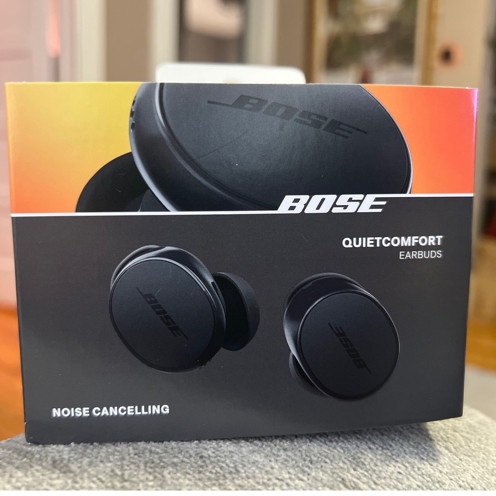 Bose QuietComfort Earbuds Noise Cancelling True Wireless Bluetooth Triple Black